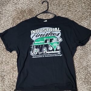 Port and Company Black Graphic Tee